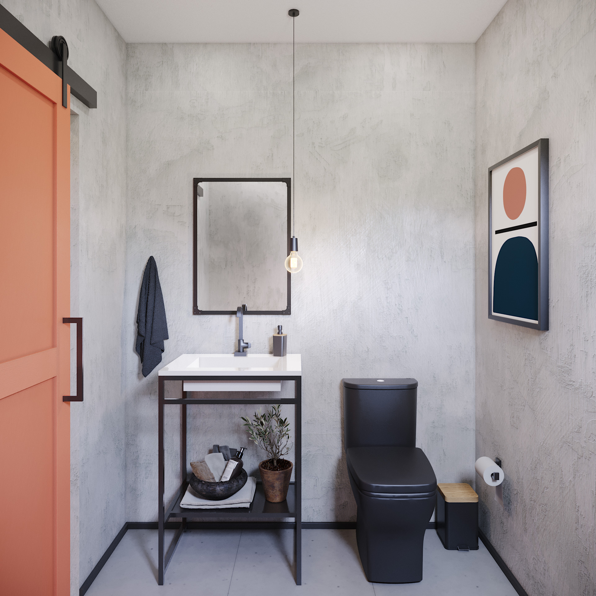 como impermeabilizar cimento queimado no box do banheiro