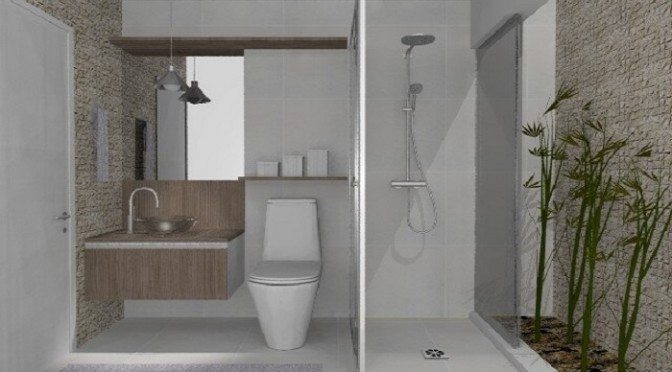 custo médio jardim de inverno banheiro