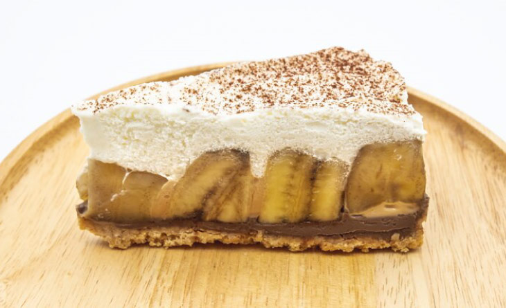 melhores tortas de banana e doce de leite