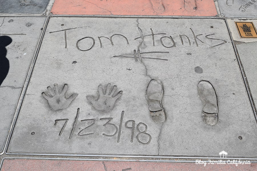 calçada da fama estrela