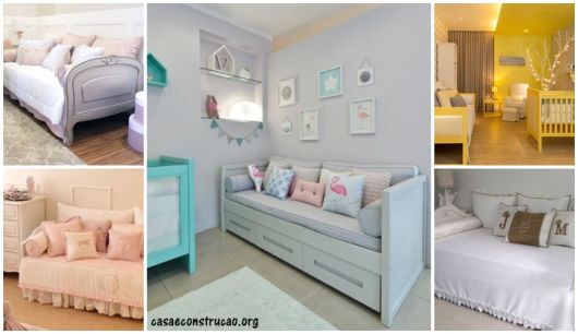 como escolher a roupa de cama para cama auxiliar decorada