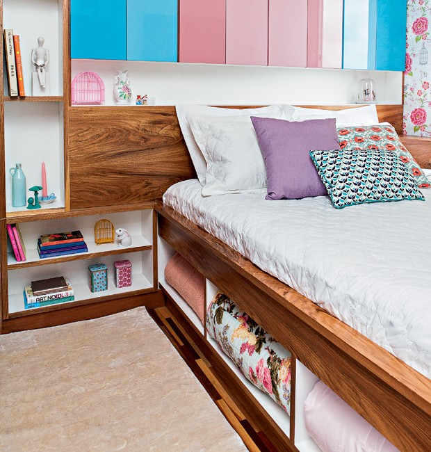 melhores camas com gavetões para quarto pequeno