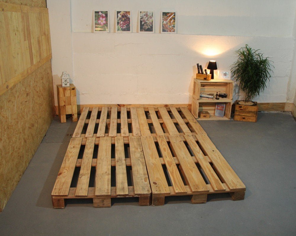cama de pallet moderna