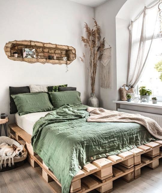 cama de pallet sustentável