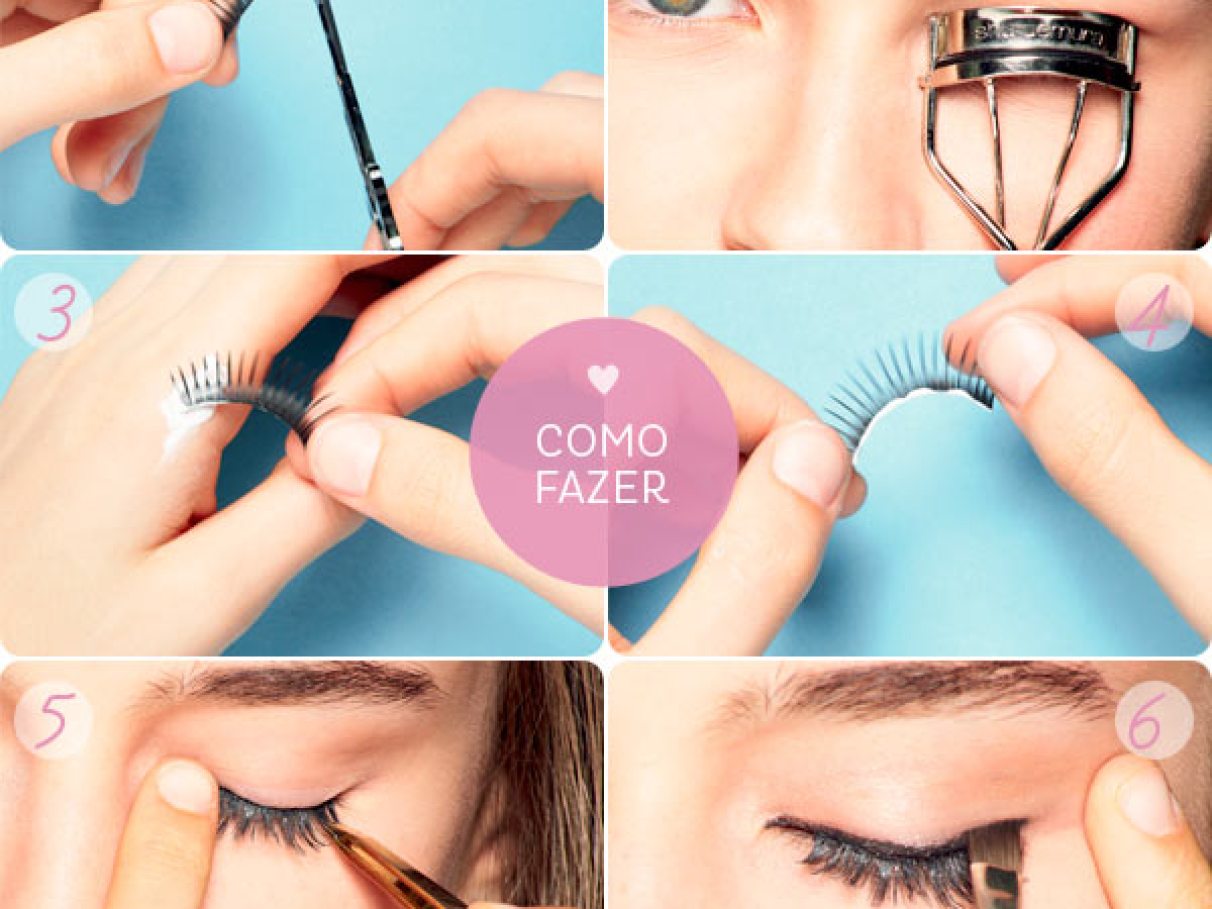 erros comuns ao aplicar cílios postiços