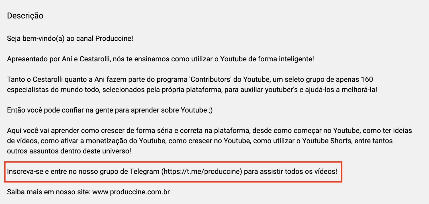 erros comuns ao fazer orçamento para canal youtube