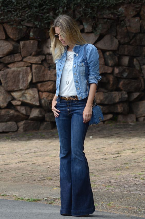 looks com jaqueta jeans e calça jeans 2026