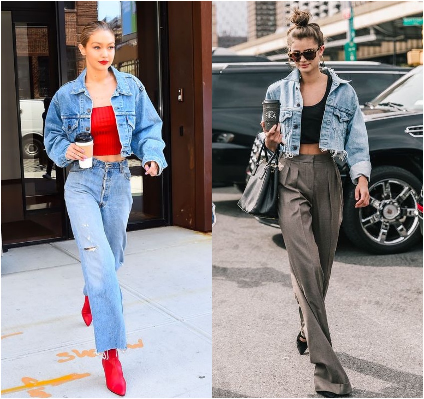 como montar look all jeans