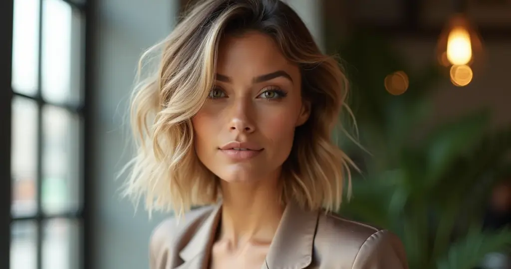 27 Cortes de Cabelo Feminino para Rosto Quadrado que Suavizam Ângulos