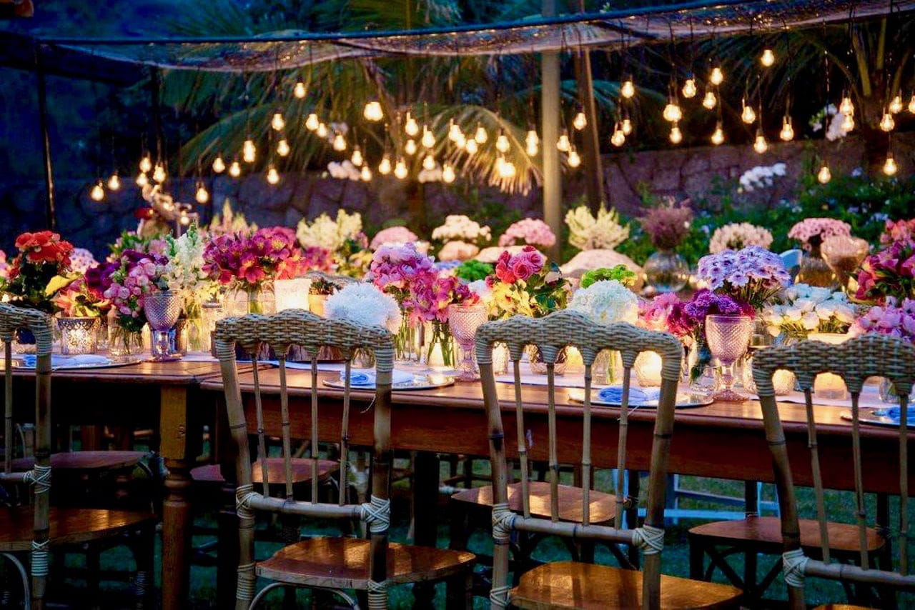quanto custa a decoração de uma festa de noivado