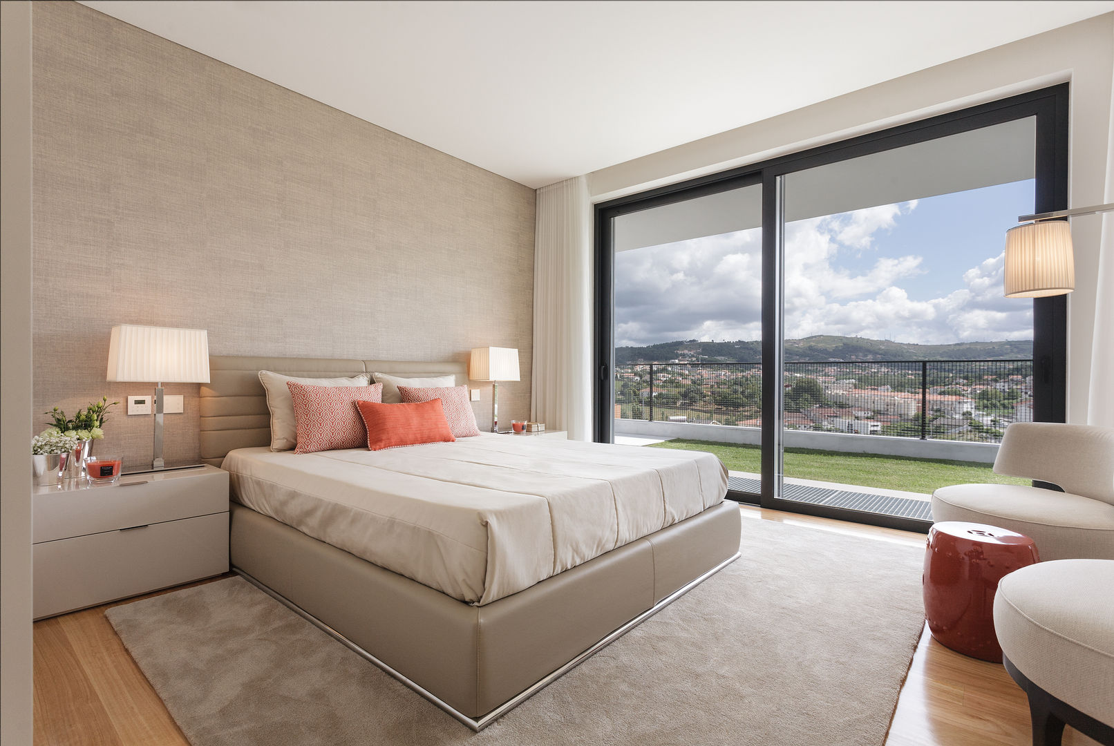 decoração de quarto moderno vs escandinavo