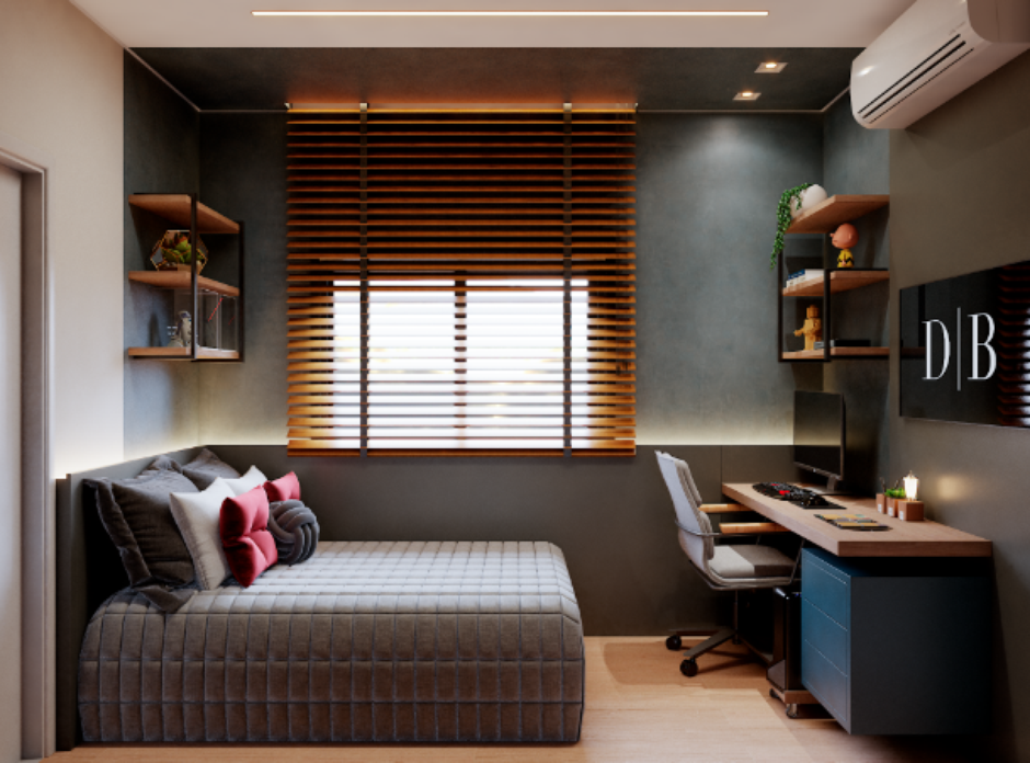 ideias de decoração quarto adolescente masculino gamer