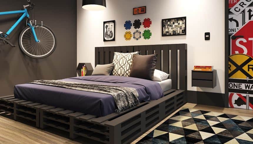 como escolher a cor ideal para quarto de adolescente masculino