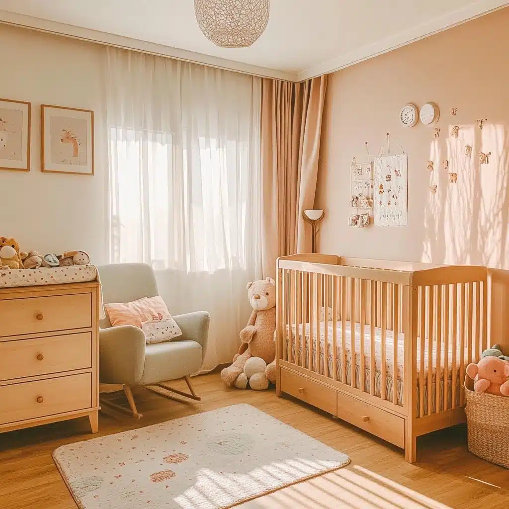 decoração de quarto de bebê simples e barato
