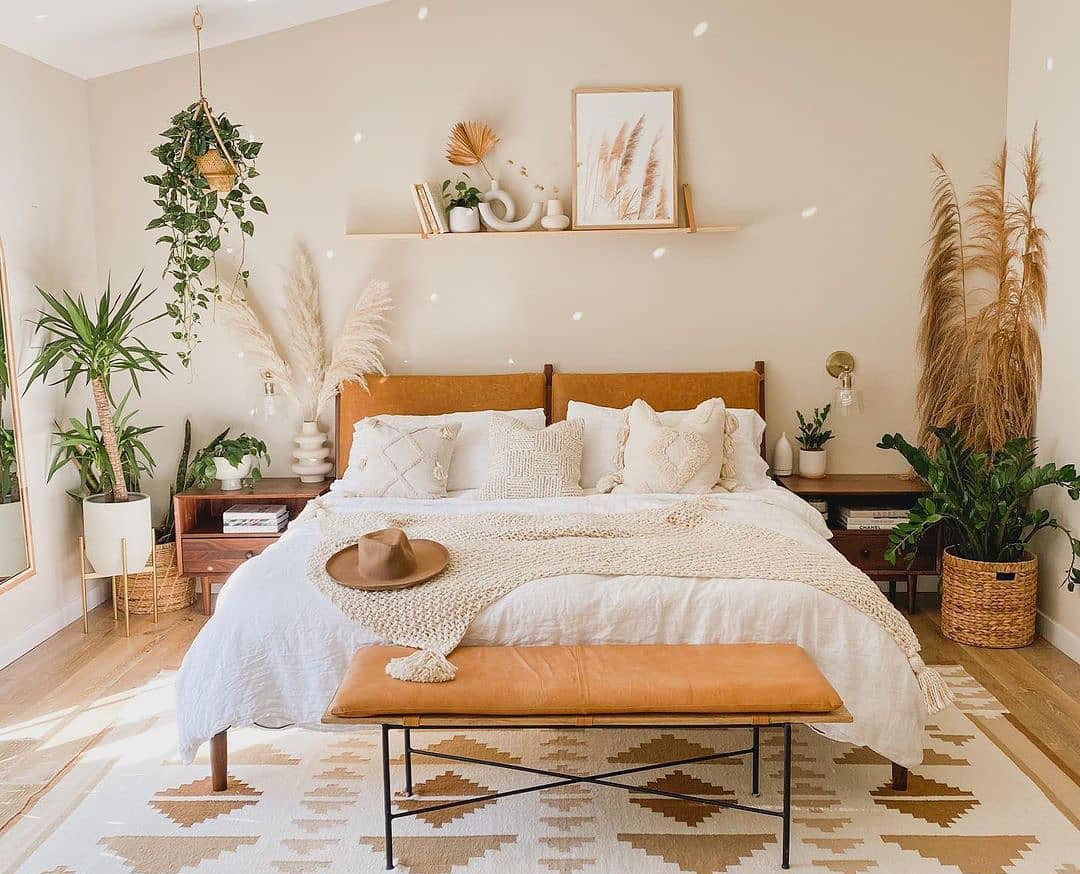 ideias de decoração de quarto sustentável para inspirar