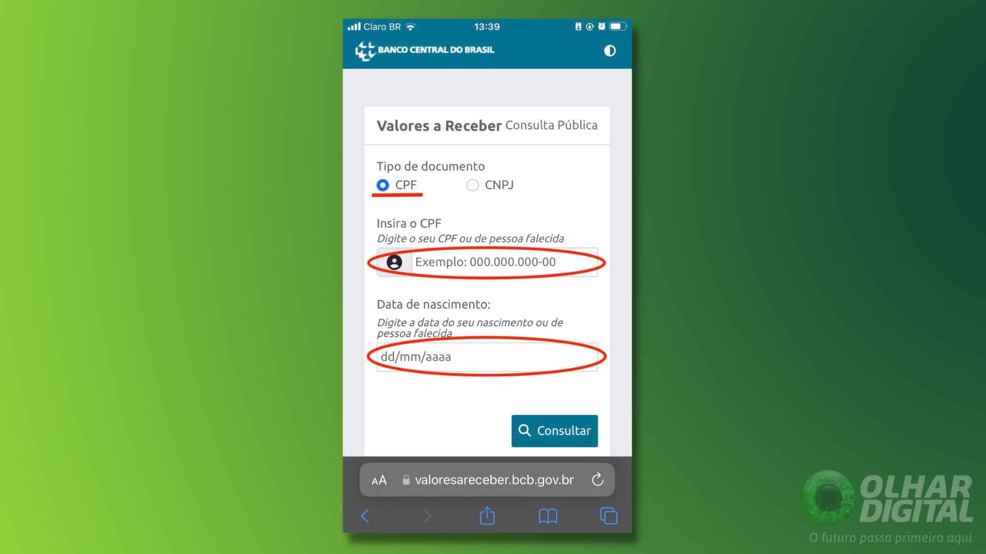 dinheiro esquecido banco central vs outros bancos