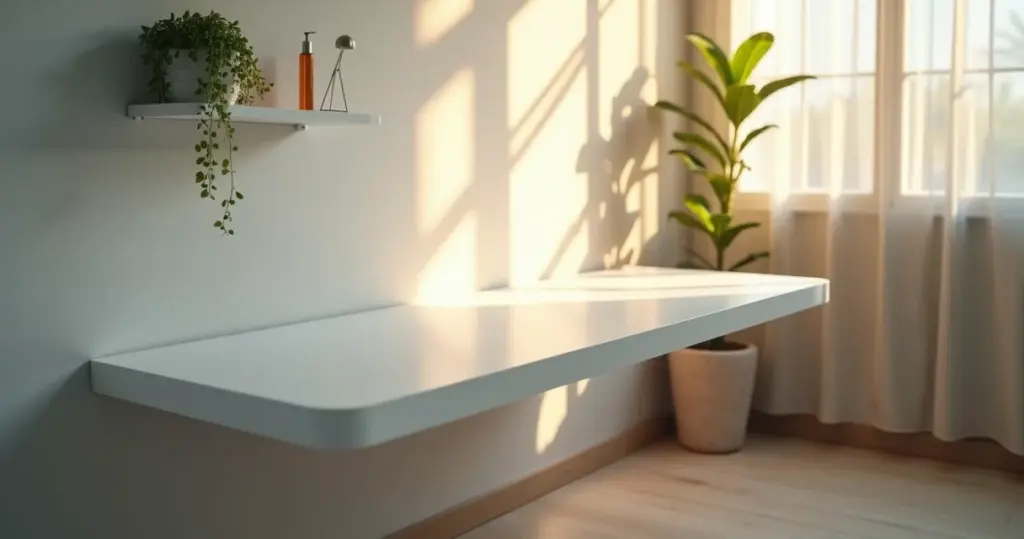 Como uma escrivaninha para quarto pequeno libera 100% do seu chão