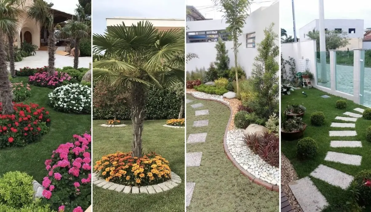 ideias de fotos de jardins floridos para inspiração