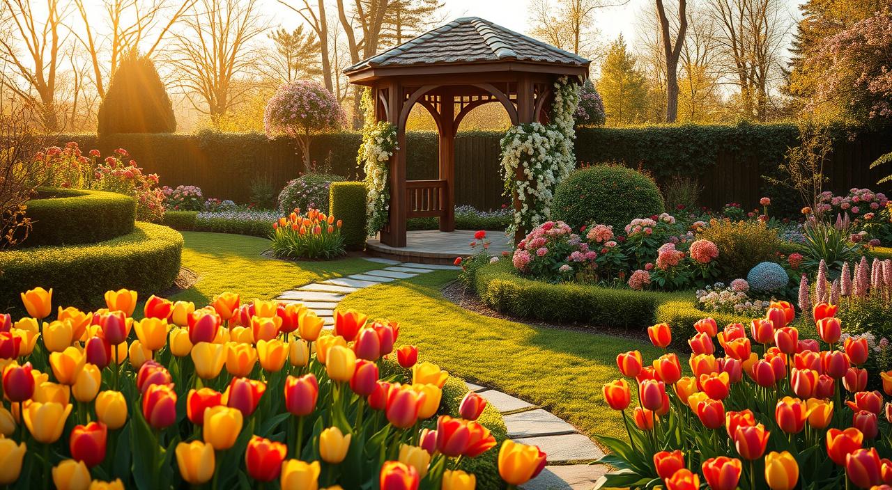 fotos de jardins floridos pequenos para varandas