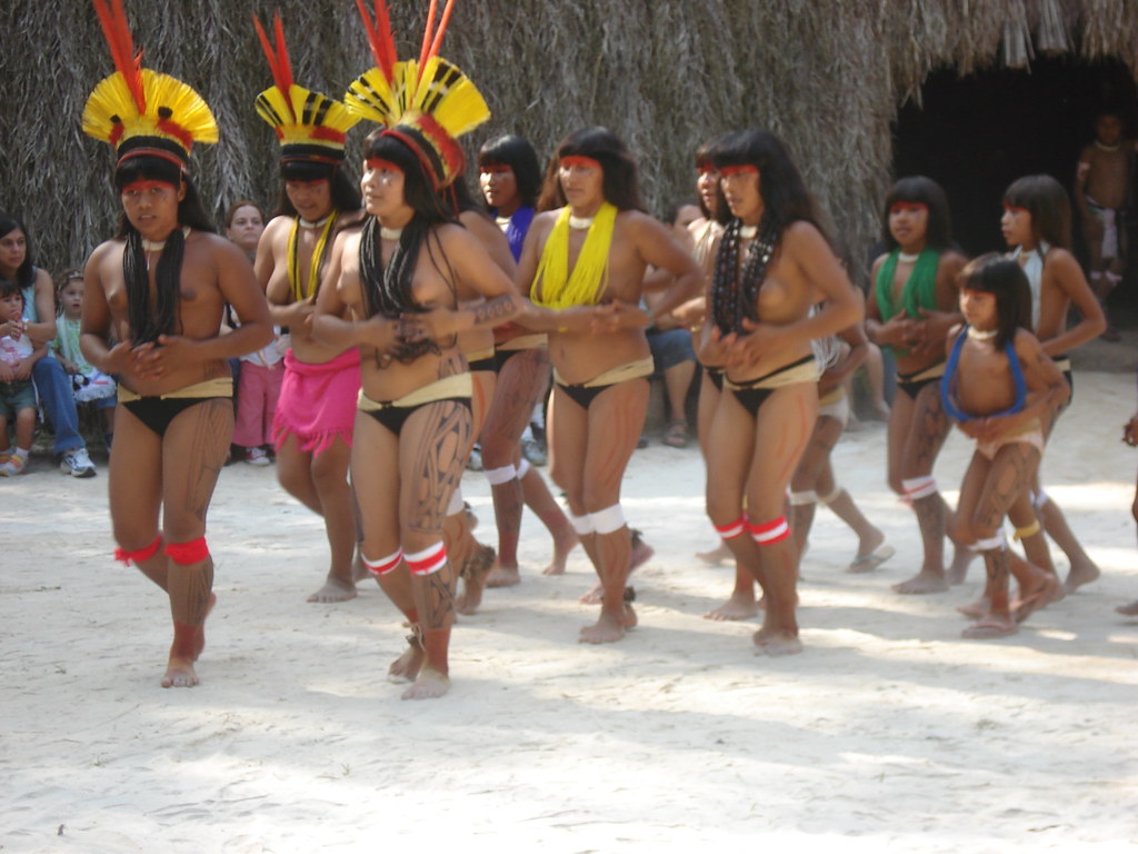 fotos detalhadas de pinturas corporais indias xingu