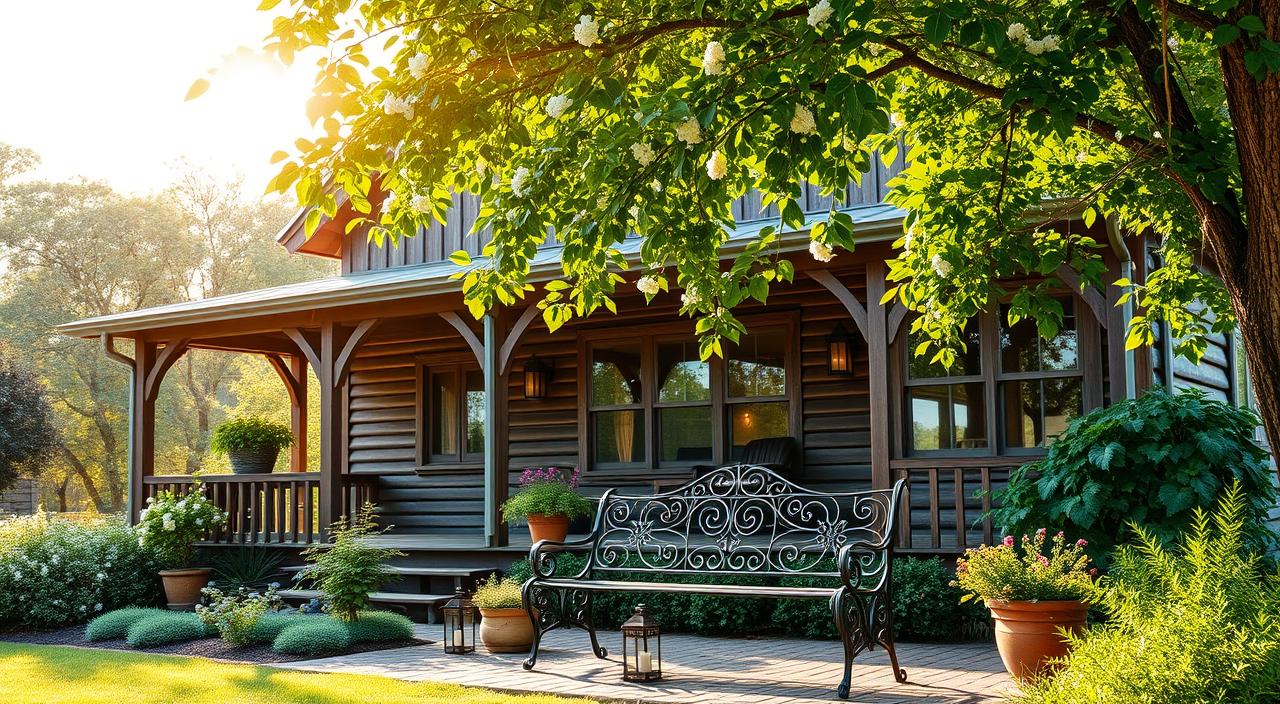 sitios modernos vs sitios rusticos fotos