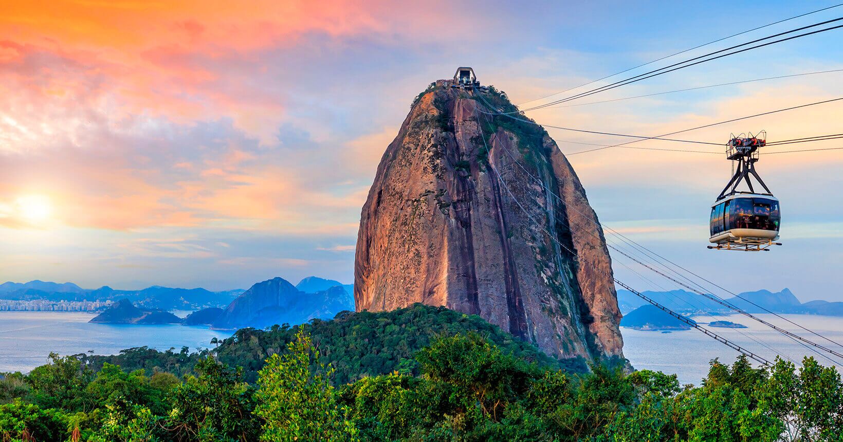 fotografar pôr do sol no pão de açúcar