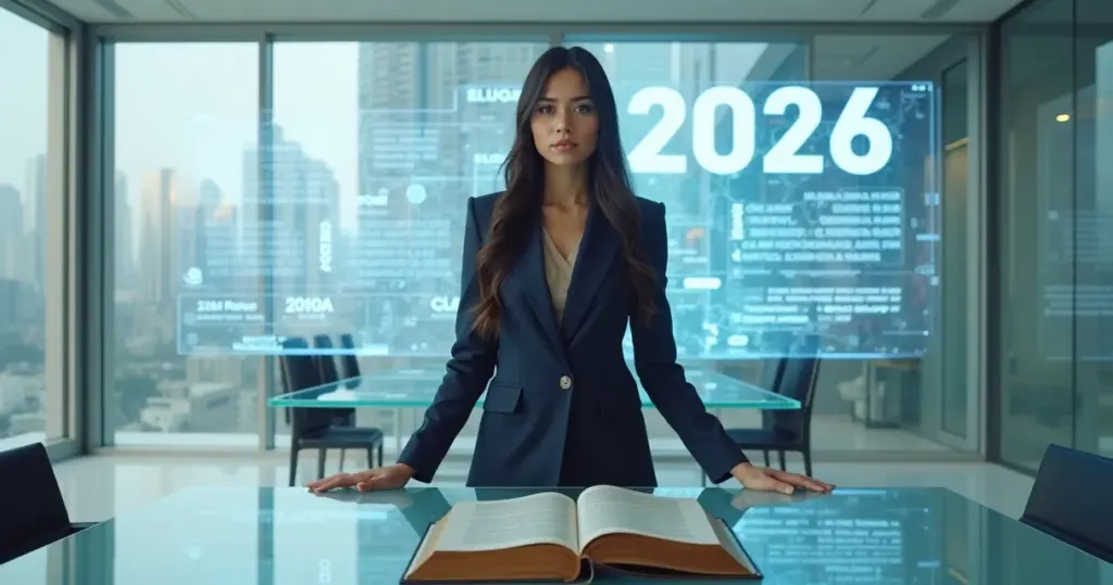 Futuro das Profissões Jurídicas: Como ganhar 40% mais tempo em 2026 Futuro das Profissões Jurídicas: Como ganhar 40% mais tempo em 2026