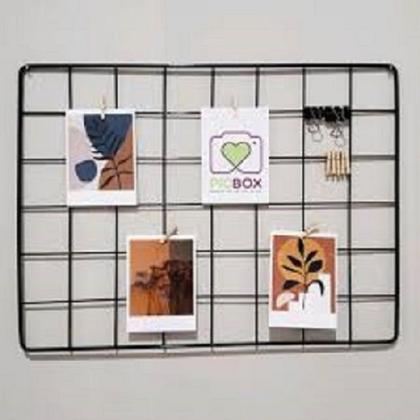 como montar grade aramada para fotos no quarto