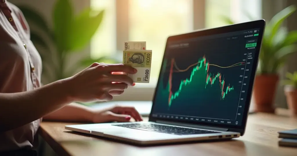 Como investir na bolsa de valores em 2026 com apenas R$ 100