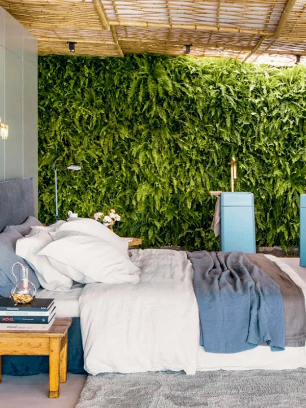 Estruturas para jardim vertical DIY