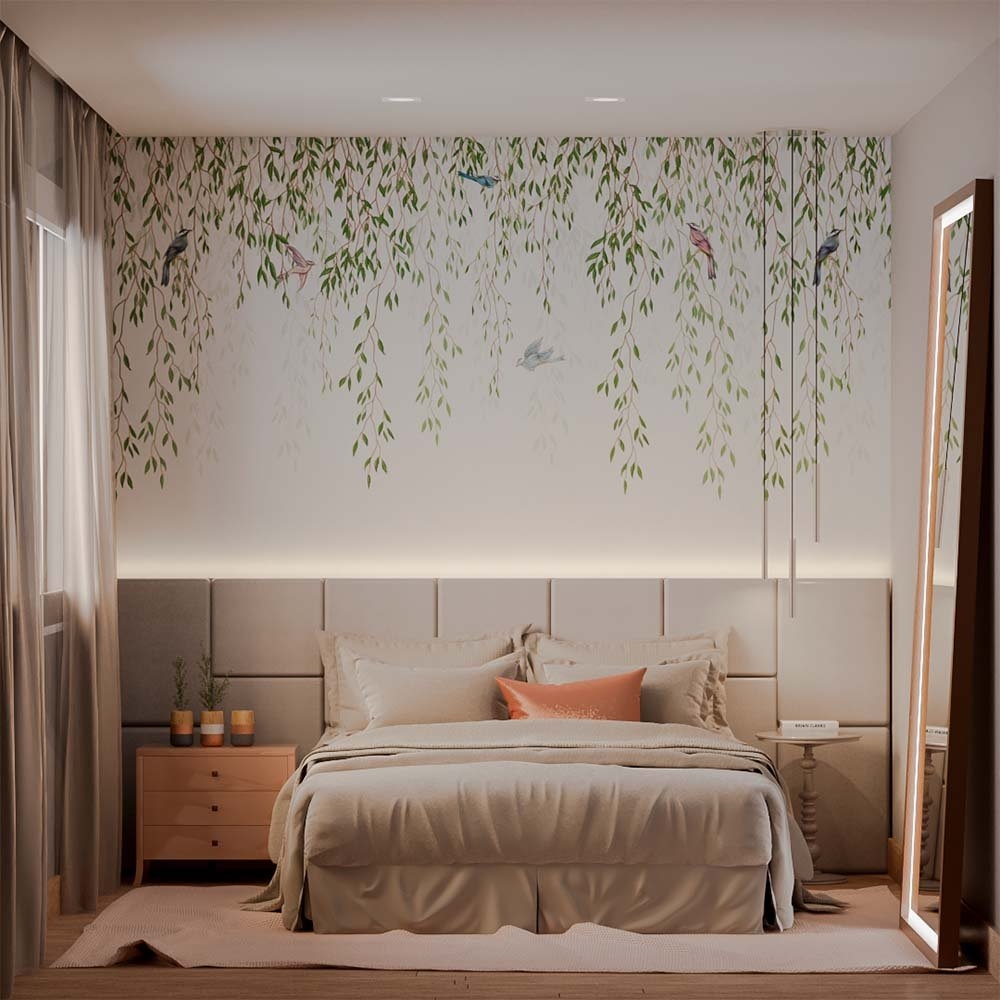 Jardim vertical pequeno para quarto