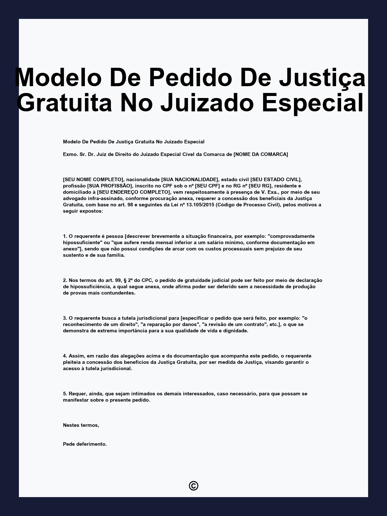 Justiça Gratuita