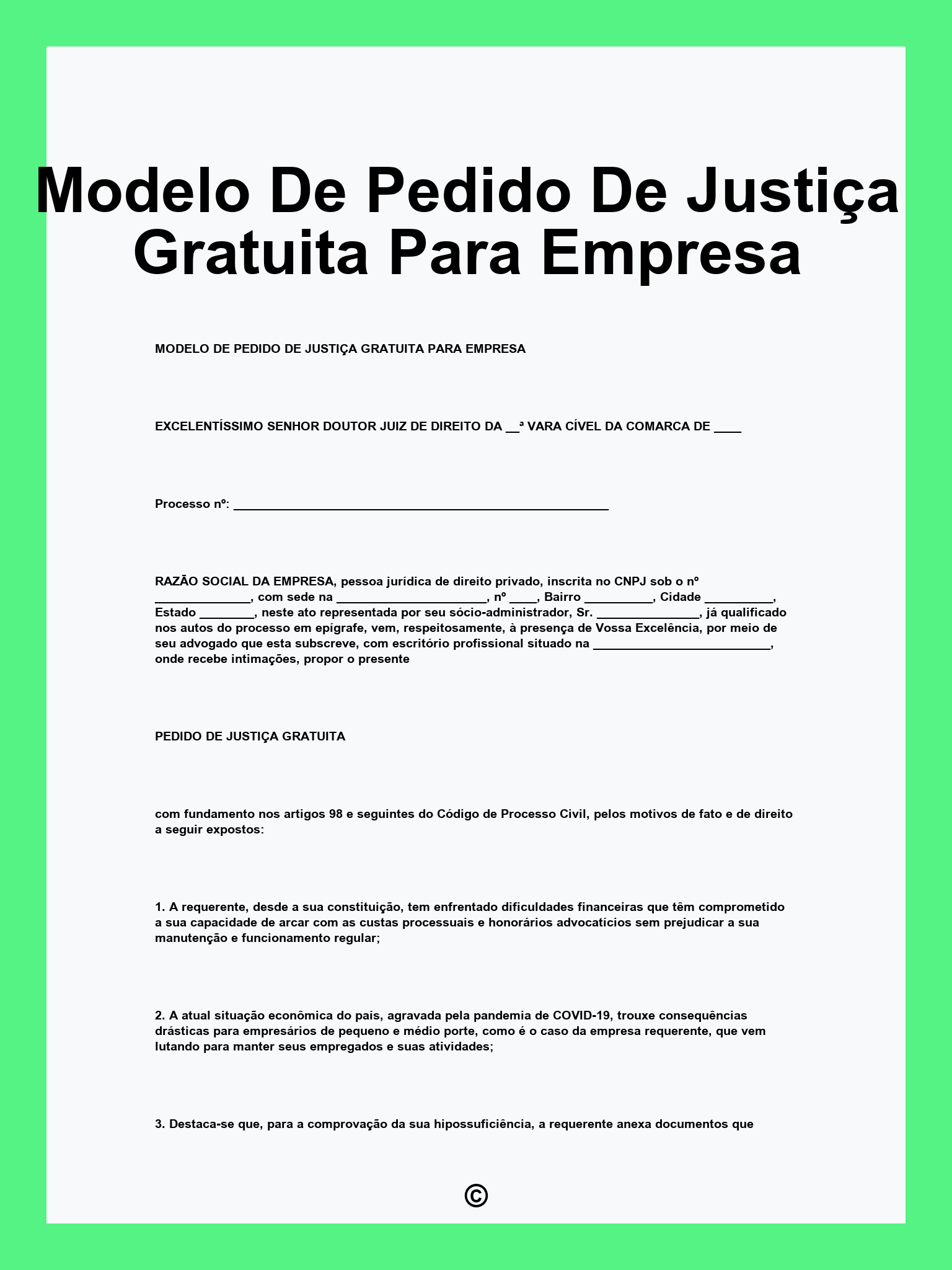 erros ao pedir justiça gratuita