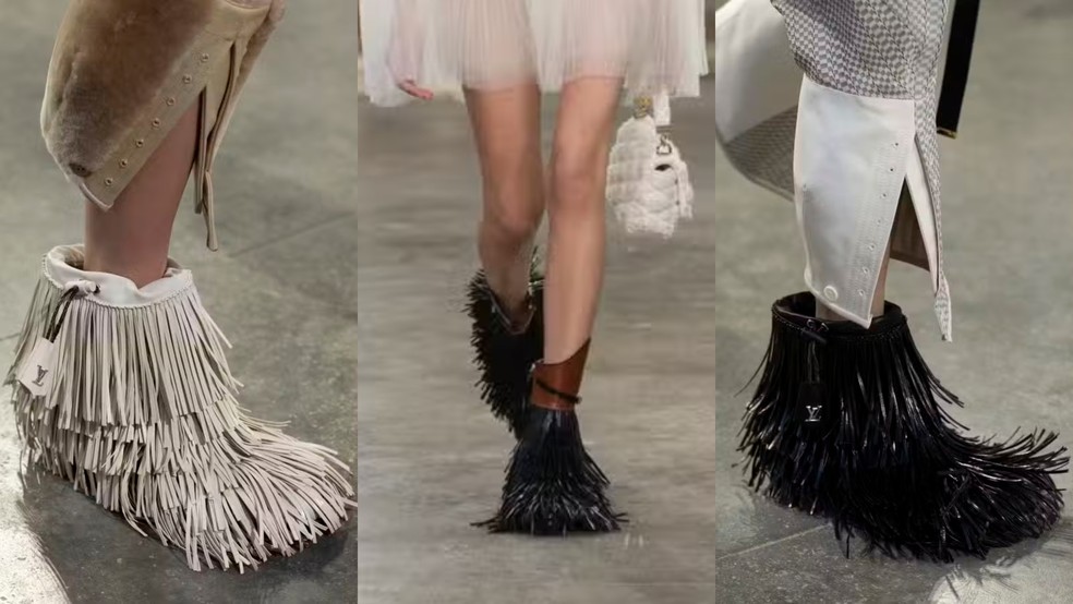 erros comuns ao usar bota de franja com vestido