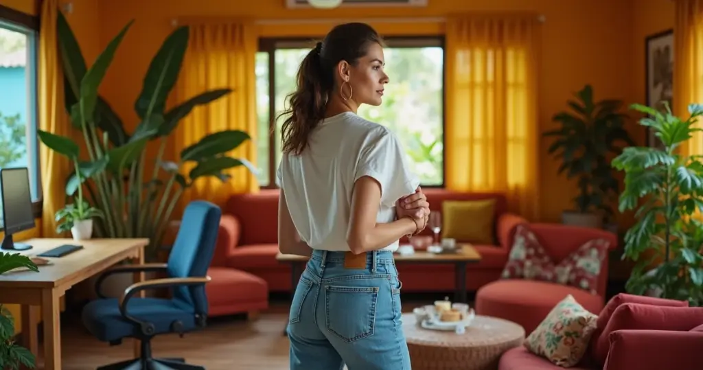 15 Looks com Calça Pantalona Jeans que Vão do Trabalho ao Happy Hour