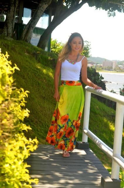 onde comprar saia longa estampada