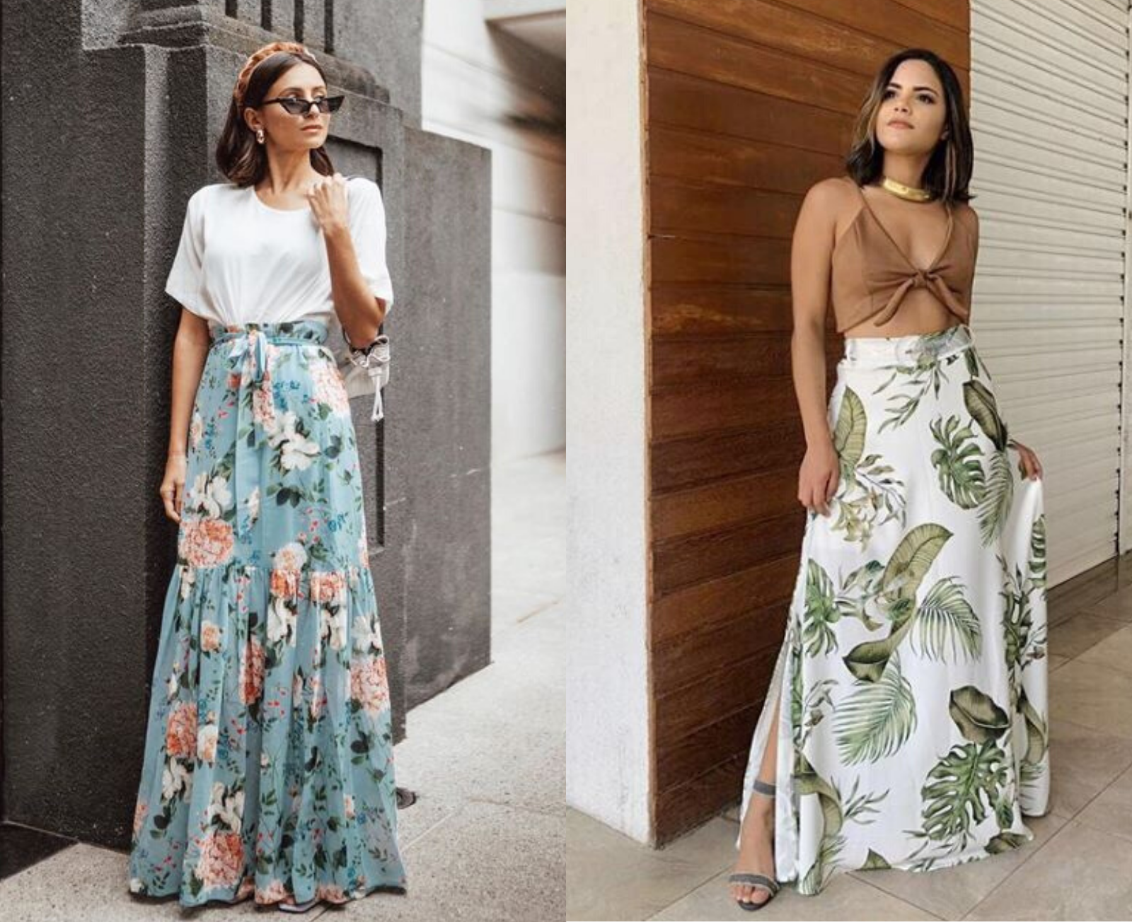 saia longa estampada inverno 2026