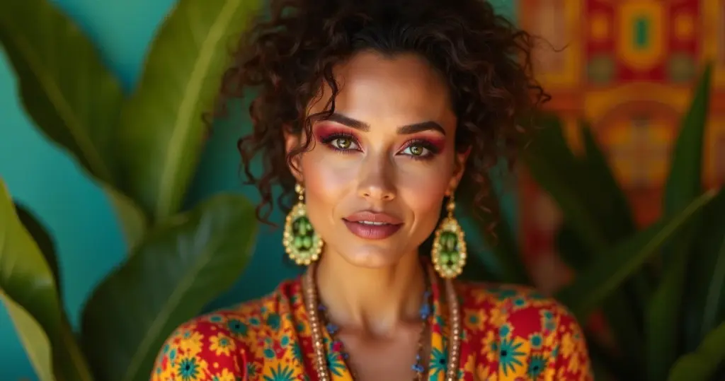 18 Ideias de Maquiagem para Quem Tem Olhos Verdes com o Tom Roxo