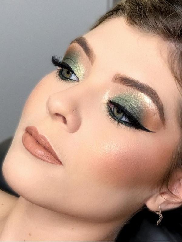 melhores sombras para realçar olhos verdes