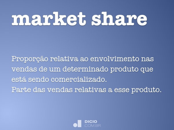 o que é market share