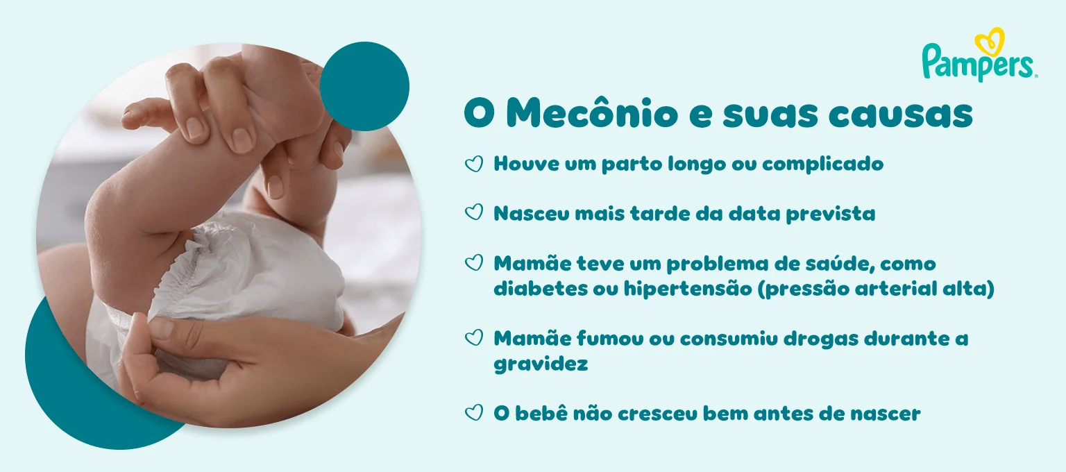 o que sao as primeiras fezes do bebe