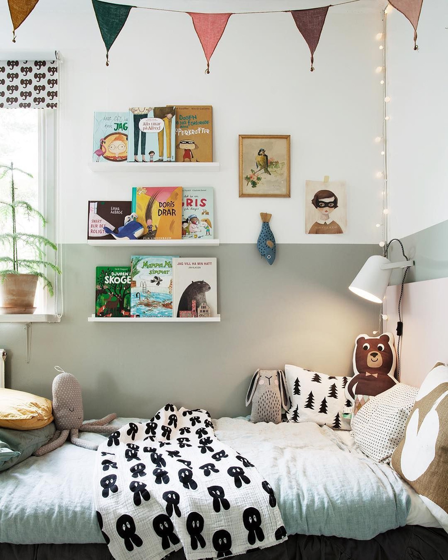 erros comuns ao pintar meia parede do quarto