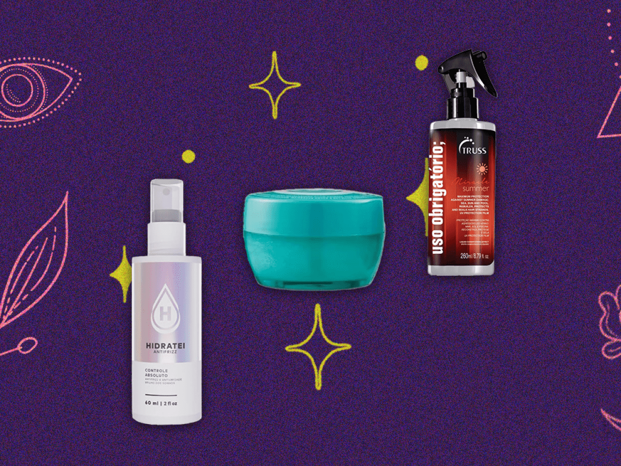 melhores produtos para o cabelo no verão