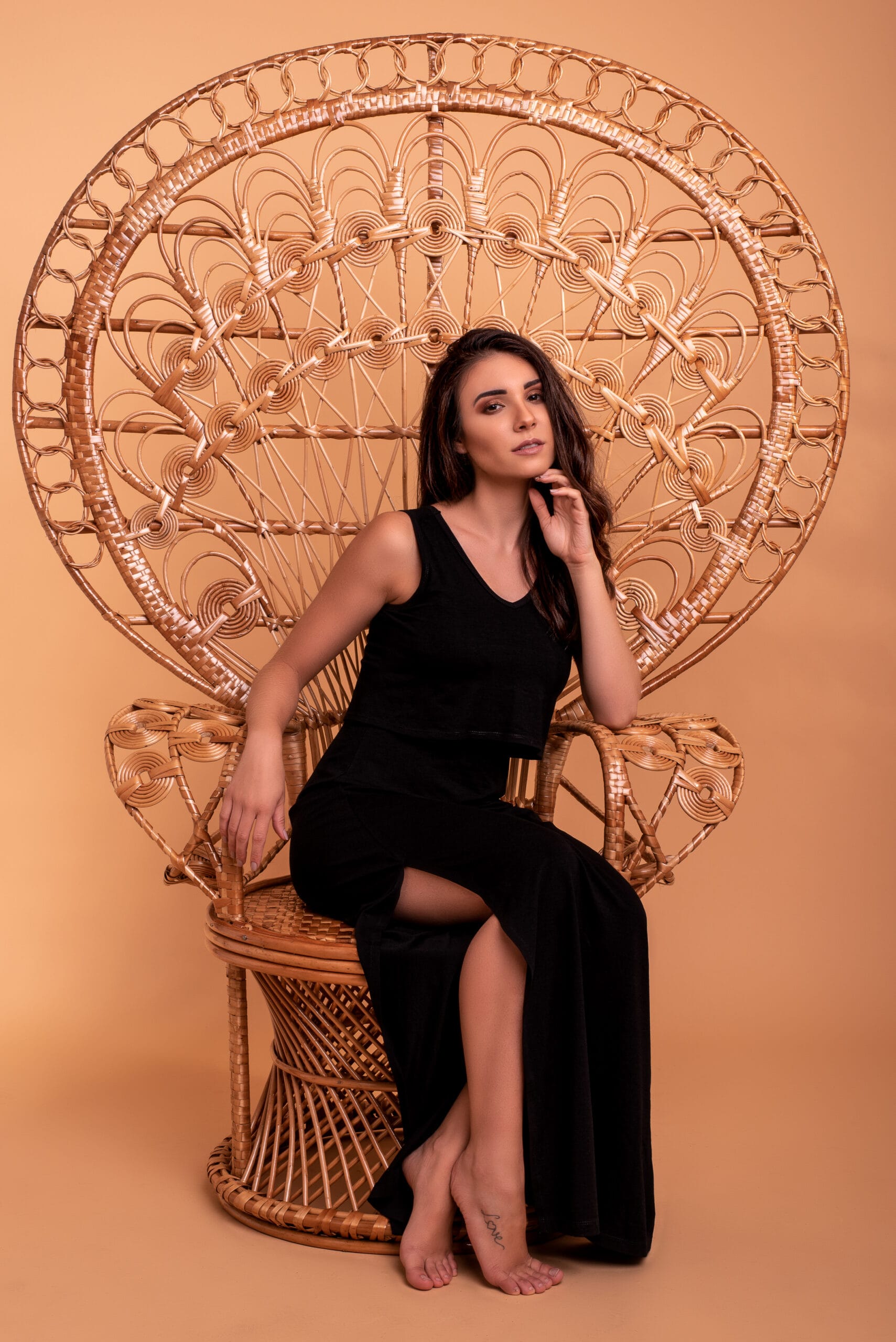 roupas pretas para fotógrafo de evento