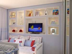 nicho embutido quarto casal