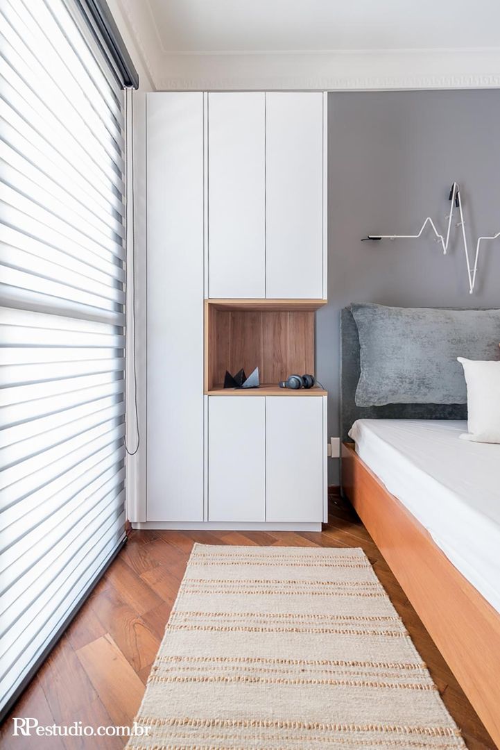 nicho com led quarto