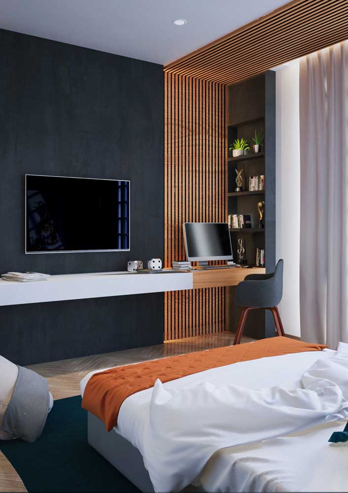 nicho drywall quarto