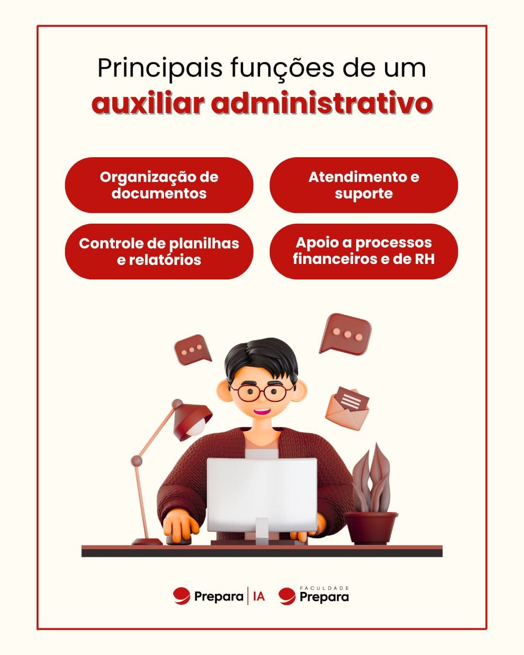 o que faz um auxiliar administrativo