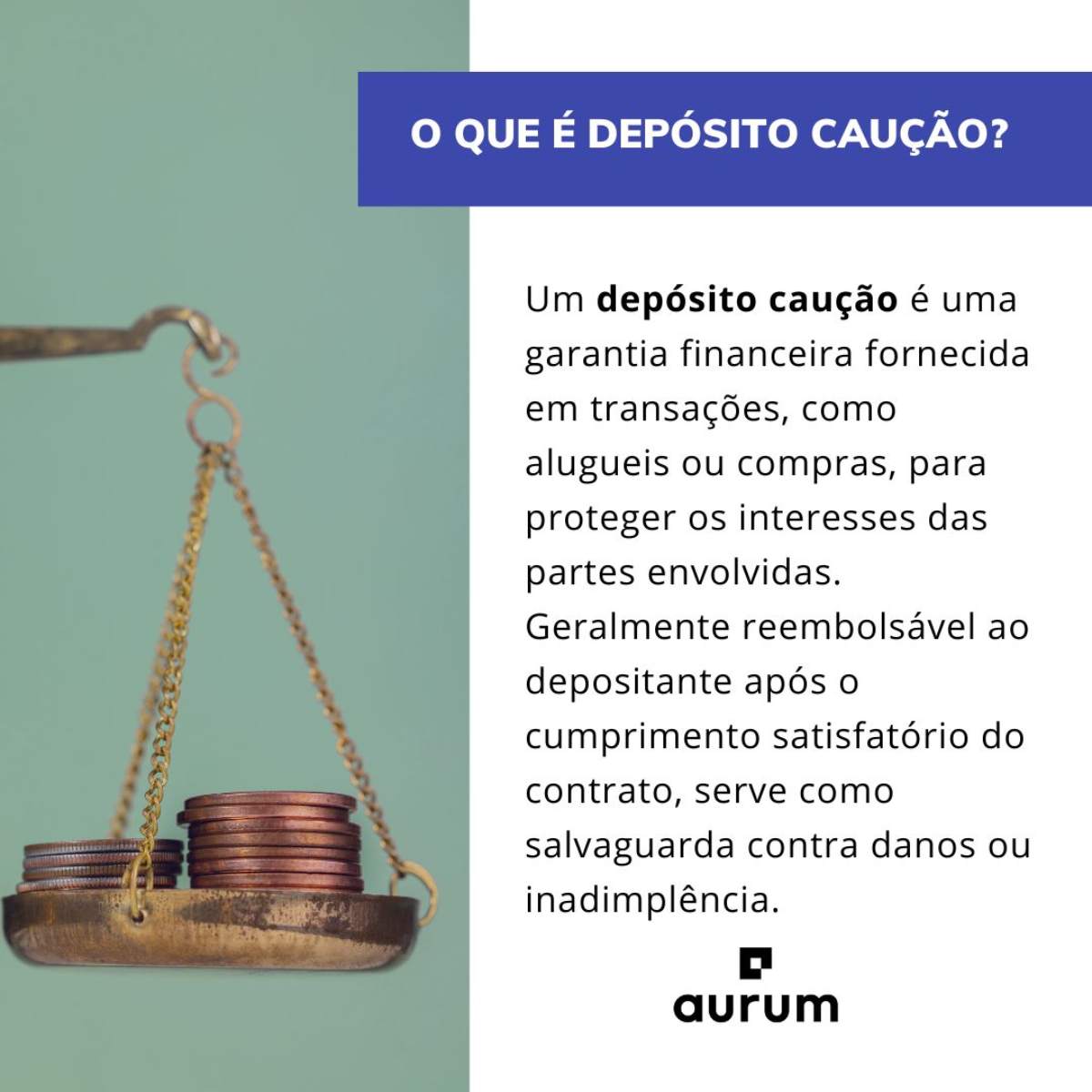 o que é caução de aluguel