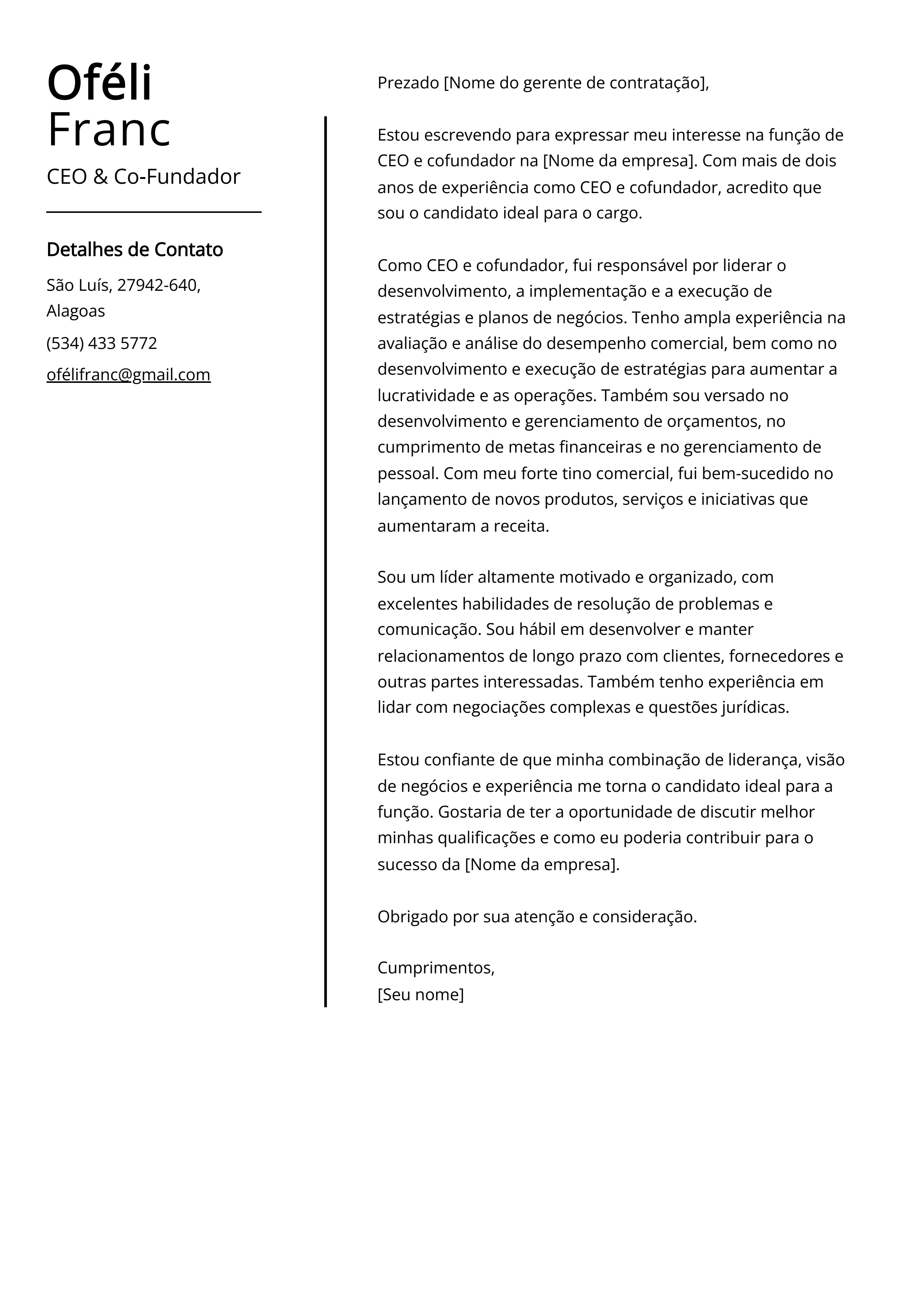 exemplos de ceo inspiradores